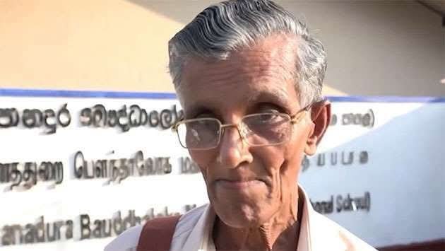 80 வயதில் O/L பரீட்சைக்குத் தோற்றிய முதியவர்!