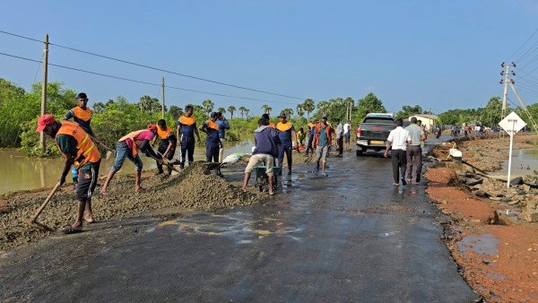 வெள்ள அனர்த்த நிவாரணத்துக்காக வடக்குக்கு 1,872 மில்லியன் ஒதுக்கீடு!