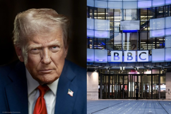 அதிபர் டிரம்ப்பிடம் மன்னிப்பு கேட்ட BBC! எனினும் ₹8000 கோடி இழப்பீடு தர மறுப்பு!