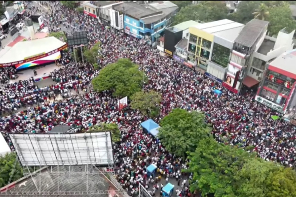 நேற்று ( 21) இலங்கையில் எதிர்க்கட்சிகள் முன்னெடுத்த போராட்டங்கள்!