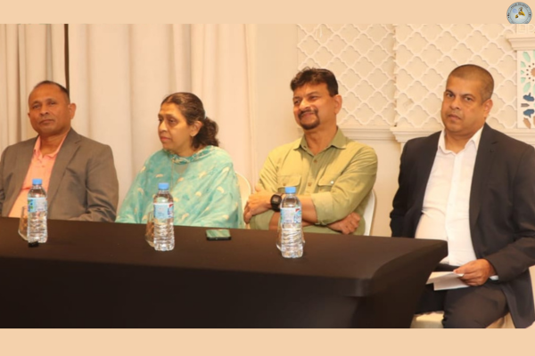 கட்டாரில் உள்ள இலங்கை சமூகத்தினருக்கும் தொழிலாளர் துணை அமைச்சருக்கும் இடையிலான சந்திப்பு