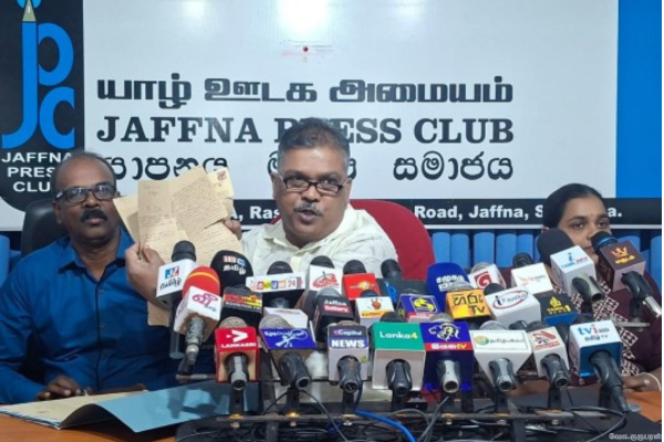 காணியை விடுவிக்க வந்த அர்ச்சுனா; கள்ள உறுதி என்றால் நிரூபித்து காட்டுங்கள்! தையிட்டி உரிமையாளர்கள் சவால்!