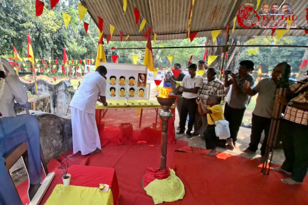 கேணல் கிட்டு உள்ளிட்ட பத்து மாவீரர்களின் 33ஆம் ஆண்டு நினைவேந்தல்.!