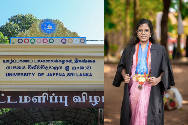 யாழ் பல்கலைக்கழக மருத்துவ பீட மாணவி சாதனை!