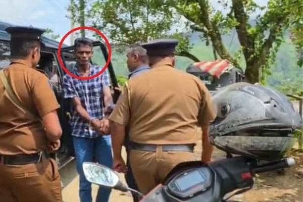 இரட்டைக் கொலை -  தப்பியோடிய சந்தேகநபர், சில மணித்தியாலங்களுக்குள்  மீண்டும் கைது!